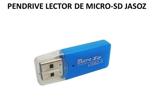 Pendrive Lector De Micro-sd Jasoz