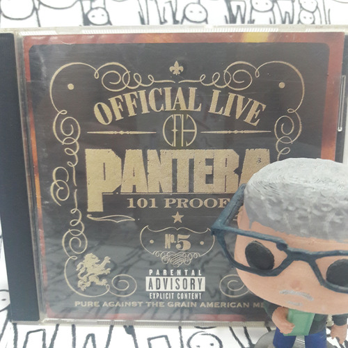 Pantera - Official Live - Cd Usado