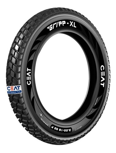 Llanta 3.00-17 50p Tl  Ceat Gripp Xl