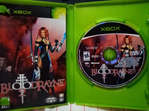 Bloodrayne 2 Xbox Clásico Original Con Manual 