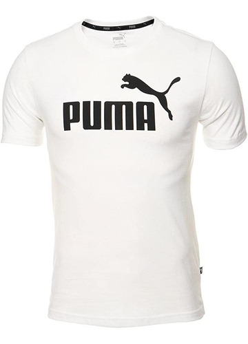 Puma Playera Ess Logo White 587084 02