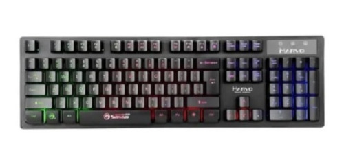 Teclado Gamer Membrana Marvo Scorpion K616a  Efecto Arcoíris