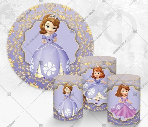 Alquiler Mobiliario Princesa Sofia Para Decoraciones  