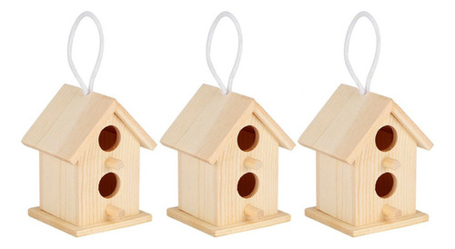 Birds Supplies Casa Para Pájaros De Madera Innovadora Para E