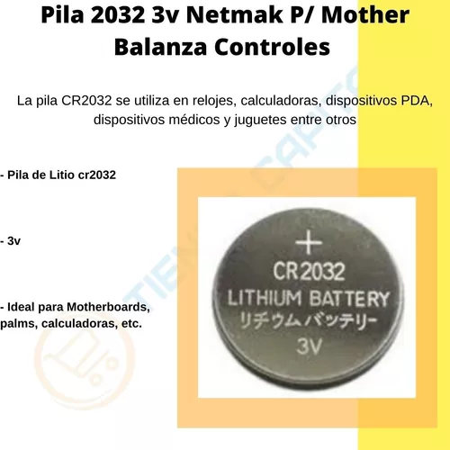 PILA CR2032 NETMAK