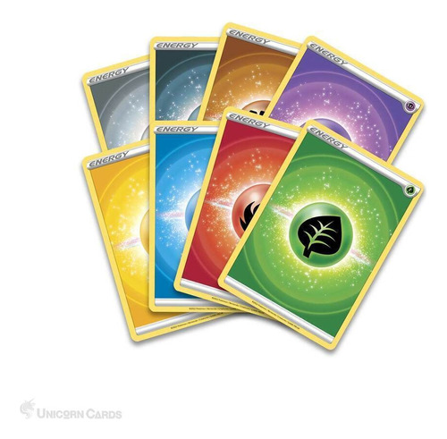 Pokémon Tcg, Cartas De Energía Variadas. 
