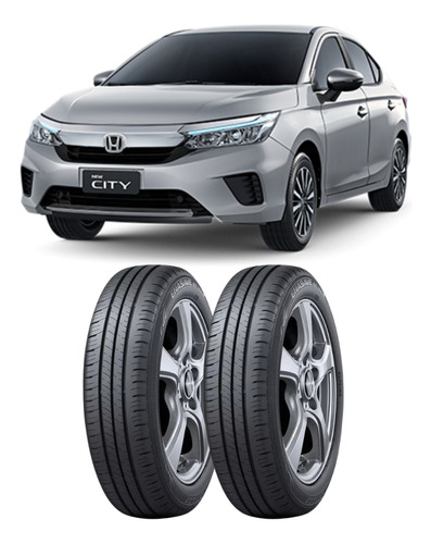Kit 2 Pneus Originais New City 185/60 R15 84h Enasave Ec300+