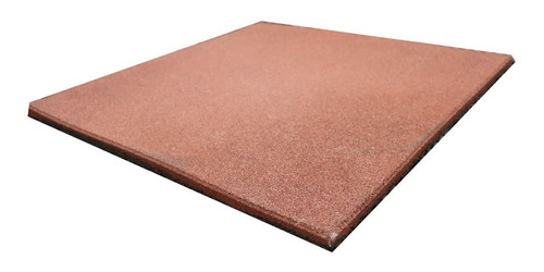 Imagen 1 de 2 de 4 Losetas Rojas Para Gimnasios Exteriores Infantiles (1m2)