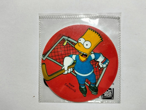 Mega Tazos Flock The Simpsons #274 Cerrado 