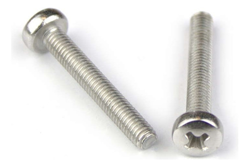 Tornillo Cilindrica M4 X 30 Por 100u. Ranura Philips