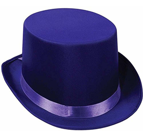 Sombrero De Copa Satinado Morado