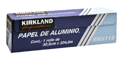 Papel Aluminio 1 Rollo Kirkland 