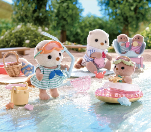 Sylvanian Families - Snorkel Splash - Sea Otter sisters