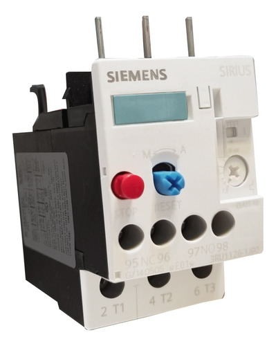 Rele De Sobrecarga Termico Siemens 3ru1126 (1na+1nc) S0