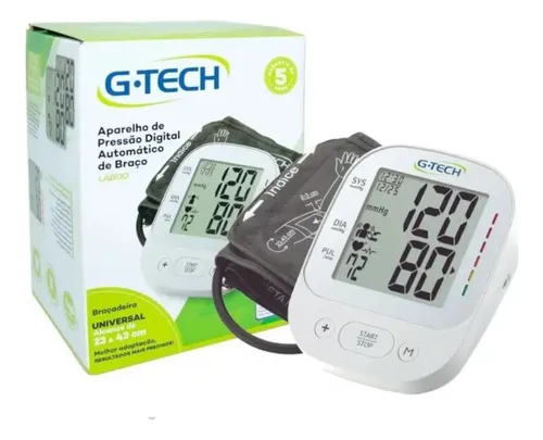 comprar Medidor De Pressão Arterial Automatico De Braço La800 Gtech