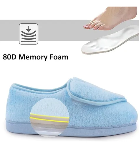 Pantuflas Diabéticas Viscoelástica Artritis Edema Dama Foam