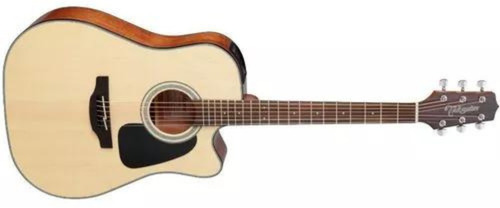 Violão Takamine Folk Gd30 Ce Natural Tampo Sólido Pré Tp-4td