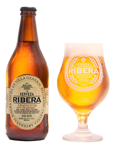 Pack Cerveza Ribera Artesanal V G. Belgrano * 6 Unid. 500cc
