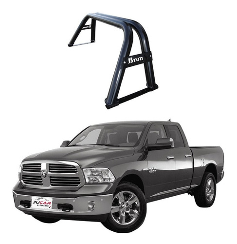 Roll Bar Porteria Dodge Ram 1994-2018 Cromo / Negro