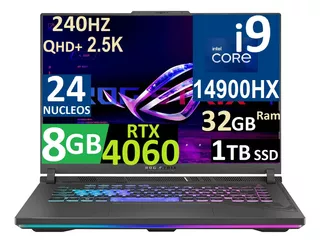 Asus Rog Strix G16 Ci9-14900hx 32gb 1tb Ssd Rtx4060 8gb-2024