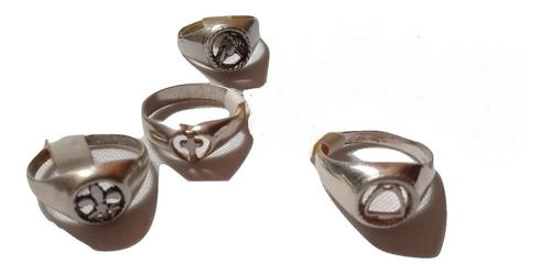 Variedad De Anillos En  Plata 925 ( Estilo Chevalier) 