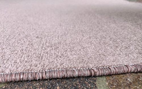 Alfombra Carpeta Color Vison Pelo Cortado 100x150cm Kreatex