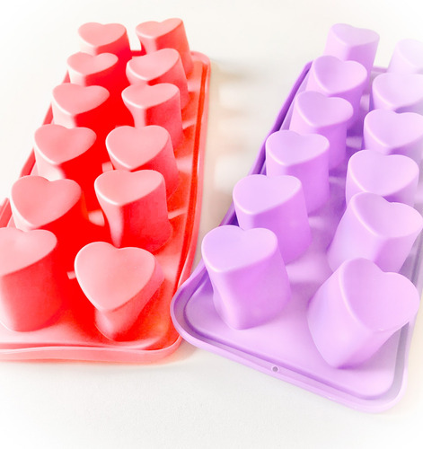 Imagem 4 de 9 de Forma De Silicone Para Chocolate Ou Gelo Formato Coração