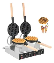Comprar Waflera Doble Wuafleras Wafleras Con Formas Waffles Burbuja Maquina Para Hacer Waffles Maquina De Waffles Guaflera Electrica Antiadherente Wuaffle Burbuja Pasteleriacl