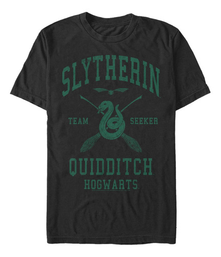 Harry Potter Camiseta Slytherin Quidditch Seeker Para Hombre