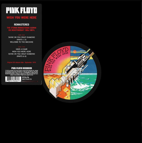 Pink Floyd  Wish You Were Here Vinilo Nuevo Lp