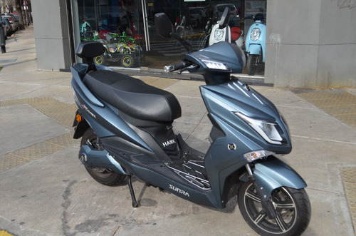 Imagen 7 de 15 de Scooter Electrico Moto Patentada Hawk Usada Litio Ultima