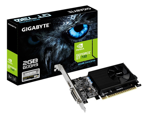 Placa Video Gigabyte Nvidia Geforece Gt 730 2gb Gddr5 Pci3.0