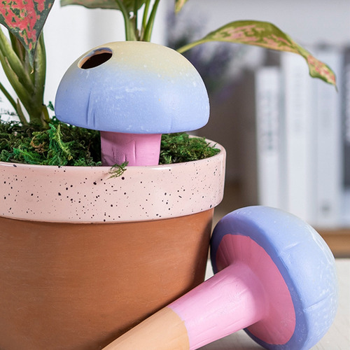 Gotero Automático Para Plantas Fantastic Mushroom, Con Riego