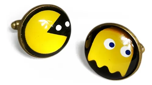 comprar Mancornas Para Camisa Formal O Gemelos Redondas Pac-man
