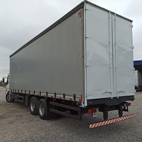 Imagem 5 de 15 de Mb Atego 2426, Truck 6x2, 2018. Sider 10 Metros