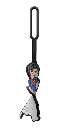 Imagen 2 de 3 de Etiqueta Para Equipaje Figura Superman Lego
