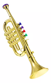 1pc Mini Trompeta Juguetes Instrumento Juguetes Juguetes Educativos Para Niños Chicos Fiesta 