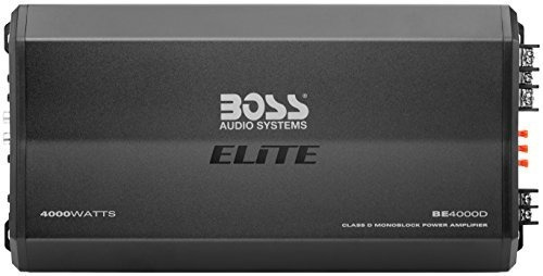 Jefe De Audio De Élite Be4000d 4000 Watt Clase D Monoblock A