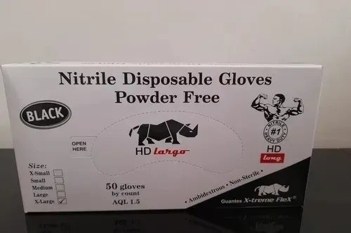 Guante Rhino Nitrilo X-large X 100 Uds