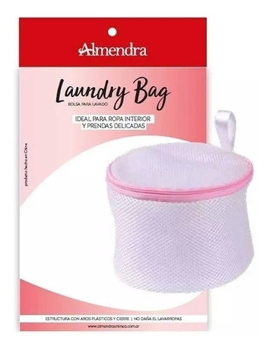 Imagen 1 de 3 de Bolsa Para Lavar Ropa Interior Con Cierre Almendra 27