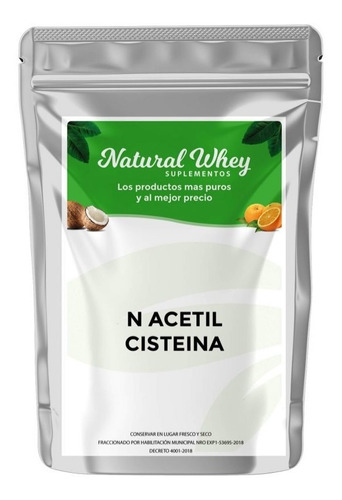 Acetil Cisteina 10 Gramos Aminoácido Puro 