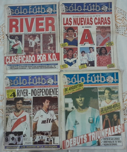 Revista Solo Futbol Año 1989