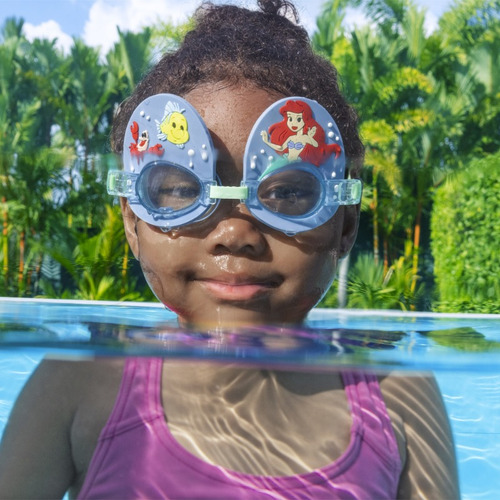 Lentes De Natación La Sirenita Disney 3+ Niñas Bestway 9103c