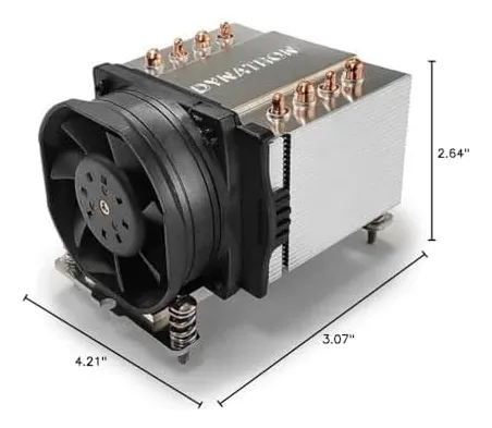 Dynatron Amd Am4 Am5 2u Cpu Active Cpu A47