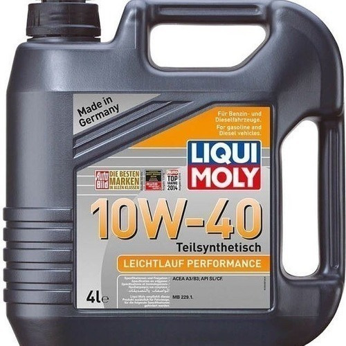 Aceite Liqui Moly Leichtlauf Performance 10w40 Semisintetico