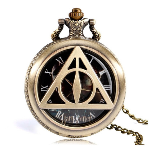 Reloj De Bolsillo Harry Potter Reliquias De La Muerte