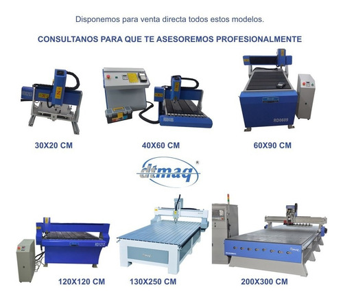 Router Cnc Mini Dtmaq Rd6040 Escritorio Husillo1hp Motor 800