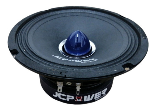 Medios Rangos 6.5 Pulgadas Jcpower P65m 600 Watts Serie Pro Negro