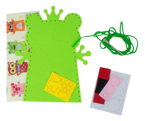 Titeres Diy. Crea Tus Personajes. Kit De Manualidades