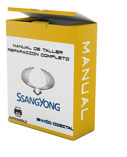 Imagen 1 de 8 de Compatible Con Ssangyong Rexton Y220 2007 Manual Taller